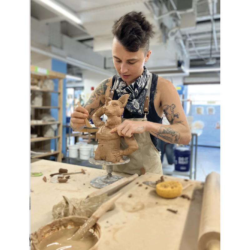 Creatures of the Clay: From Solid to Hollow– 2-day workshop